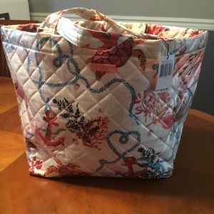 Vera Bradley Quilted Beach Tote